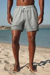 Next Badeshorts Schlichte Badeshorts Khaki/Grau/Beige
