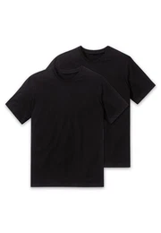Unterziehshirt American T-Shirt (Spar-Pack, 4-St., 4er-Pack) Rundhals Multipack - reine Baumwolle