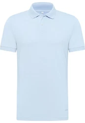 Eterna Kurzarmhemd SLIM FIT EASY IRON Hellblau/Blau