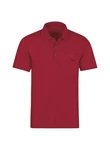 Trigema Poloshirt aus Single-Jersey Dunkelrot/Rot