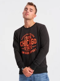 Sweatshirt Bedrucktes Sweatshirt fr Mnner