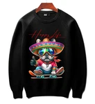 RMK Rundhalspullover Herren Langarmshirt Sweatshirt Pulli Schwarz/Mischfarben/Grau/Beige