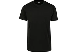 URBAN CLASSICS T-Shirt Herren Basic Tee Schwarz