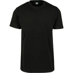 URBAN CLASSICS T-Shirt Herren Basic Tee Schwarz