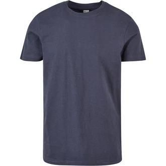 URBAN CLASSICS T-Shirt Herren Basic Tee Dunkelblau/Blau