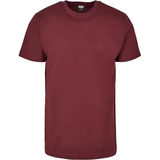 URBAN CLASSICS T-Shirt Herren Basic Tee Dunkelrot/Rot