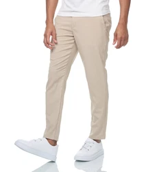 Denim House Chinohose Herren Stoffhose Chino Hose in Slim Fit mit Stretch Beige