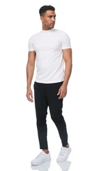 Denim House Chinohose Herren Stoffhose Chino Hose in Slim Fit mit Stretch Schwarz