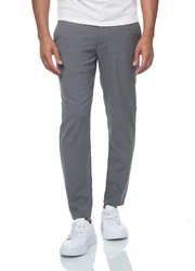 Denim House Chinohose Herren Stoffhose Chino Hose in Slim Fit mit Stretch Antracite