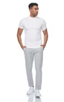 Denim House Chinohose Herren Stoffhose Chino Hose in Slim Fit mit Stretch Grau