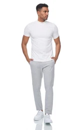 Chinohose Herren Stoffhose Chino Hose in Slim Fit mit Stretch Grau W32/L32