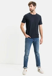 camel active T-Shirt Dunkelblau/Blau