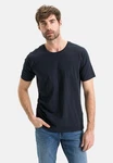 camel active T-Shirt Dunkelblau/Blau