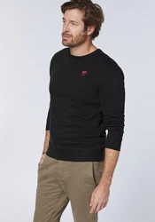 Polo Sylt Sweatshirt Logo Schwarz