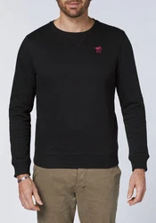 Polo Sylt Sweatshirt Logo Schwarz