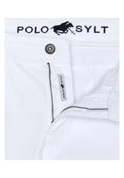Polo Sylt 5-Pocket Jeans Grau/Weiß/Hellgrau