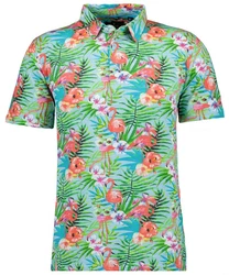 RAGMAN Poloshirt Blau/Türkis/Rosa