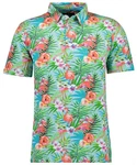 RAGMAN Poloshirt Blau/Türkis/Rosa