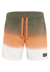 Chiemsee Shorts Bermuda-Shorts Dunkelgrün/Gelb/Mischfarben/Orange