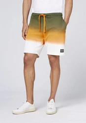 Chiemsee Shorts Bermuda-Shorts Dunkelgrün/Gelb/Mischfarben/Orange