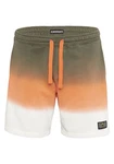 Chiemsee Shorts Bermuda-Shorts Dunkelgrün/Gelb/Mischfarben/Orange