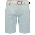 Geographical Norway Chinos kurze Hose Bermuda Hellblau/Blau