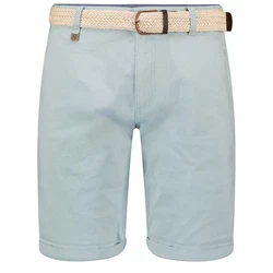 Geographical Norway Chinos kurze Hose Bermuda Hellblau/Blau