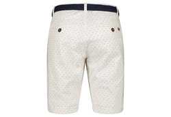 Geographical Norway Chinos kurze Hose Bermuda Creme/Beige/Weiß/Khaki