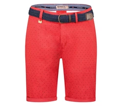 Geographical Norway Chinos kurze Hose Bermuda Rot/Dunkelrot