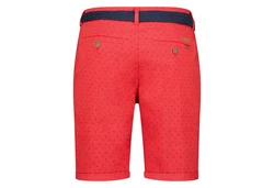 Geographical Norway Chinos kurze Hose Bermuda Rot/Dunkelrot