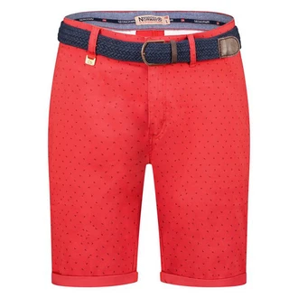 Geographical Norway Chinos kurze Hose Bermuda Rot/Dunkelrot