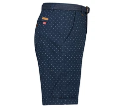 Geographical Norway Chinos kurze Hose Bermuda Dunkelblau/Hellblau/Blau