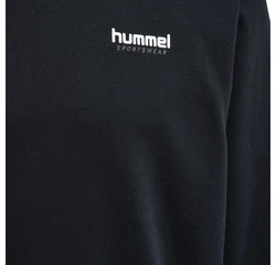 hummel Rundhalspullover Schwarz/Rot/Dunkelblau