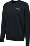 hummel Rundhalspullover Schwarz/Rot/Dunkelblau