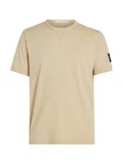 Calvin Klein Jeans T-Shirt BADGE REGULAR TEE Khaki/Beige/Braun