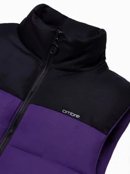 Herren Weste Ombre Fliederfarben/Lila/Dunkelblau