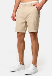 Indicode Chinoshorts INBuddy Khaki/Beige