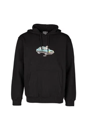 Cleptomanicx Hoodie Kapuzensweatshirt Carsharing black/schwarz