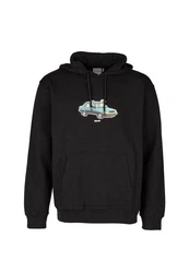 Cleptomanicx Hoodie Kapuzensweatshirt Carsharing black/schwarz