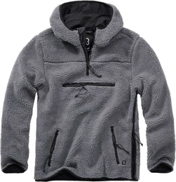 Rundhalspullover Teddyfleece Worker Pullover