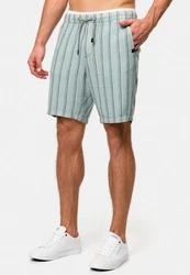 Indicode Sweatshorts INBallo Grün/Hellblau/Hellgrün/Blau