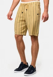 Indicode Sweatshorts INBallo Khaki/Gelb/Beige/Braun