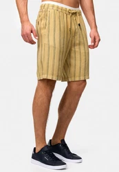 Indicode Sweatshorts INBallo Khaki/Gelb/Beige/Braun