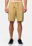 Indicode Sweatshorts INBallo Khaki/Gelb/Beige/Braun
