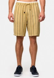 Indicode Sweatshorts INBallo Khaki/Gelb/Beige/Braun