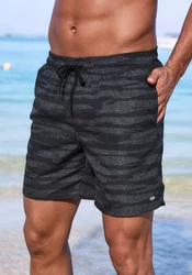 KangaROOS Badeshorts Dunkelgrau/Schwarz/Dunkelblau/Grau