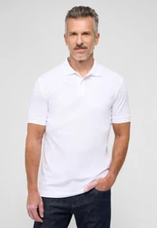 Eterna Kurzarmhemd SLIM FIT EASY IRON Weiß/Creme