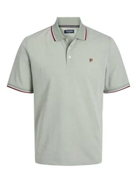 T-Shirt Polo T-Shirt Pique Kurzarm Hemd Basic JPRBLUWIN 5525 in Grn