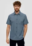 s.Oliver Kurzarmhemd Slim Fit Blau/Hellblau/Grau/Dunkelblau/Türkis