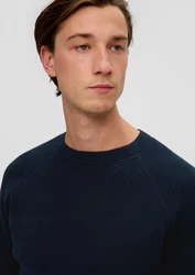 s.Oliver Strickpullover Dunkelblau
